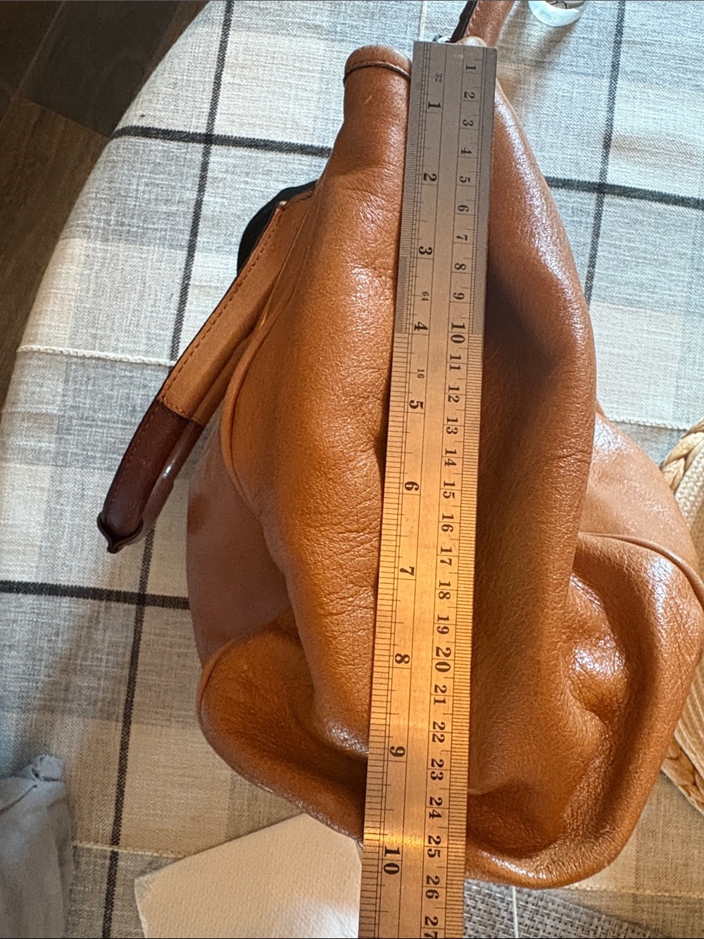 Chloe Ethel Lambskin Leather Bag with equestrian scarf - Picture 8 of 17
